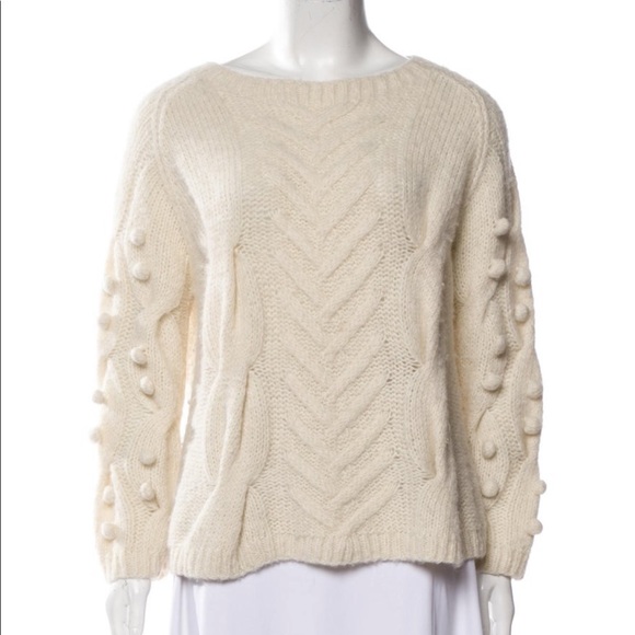 Ulla Johnson Sweaters - Ivory baby Alpaca Ulla Johnson Size Small Sweater
